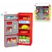 Игрушечный холодильник с продуктами Красный XS-14006