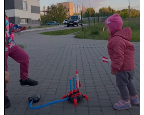 Игровой набор для запуска ракет Прыжок ракеты (053)