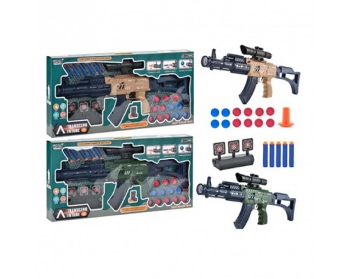 Військовий набір конструктор - зброя, бінокль, Автомат на батарейках (706)