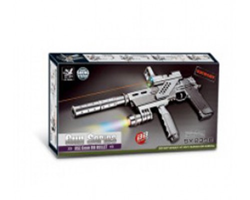 Іграшковий автомат на кульках з Лазерним прицілом та ліхтариком (239 C)