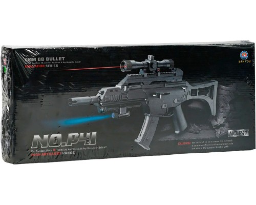 Іграшковий автомат на кульках з Лазерним прицілом та ліхтариком (41)