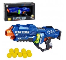 Бластер Blaze Storm с мягкими поролоновыми шариками 12 шт (7116)