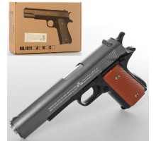 Игрушечный Пистолет на пульках, металл, 22 см (1911)