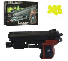 Игрушечный Пистолет на пульках с лазером (135)