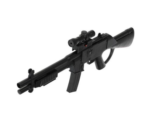 Игрушечный автомат на пульках с Лазерным прицелом (2338)