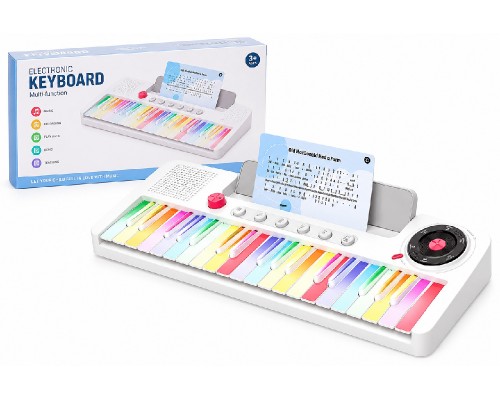Детское электронное пианино-синтезатор «Радуга» Rainbow Piano 286SY
