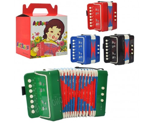 Игрушечная Гармошка 4 цвета (6429)