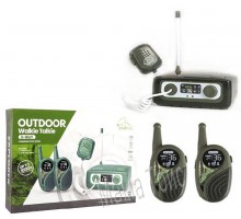 Игровой набор Рация 2 шт, станция, на батарейках (302)