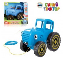 Синий трактор музыкальная игрушка, песенки, светится (1800)