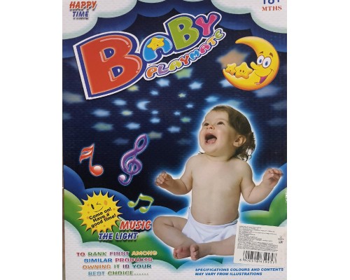 Музичний нічник проектор іграшка для малюків (5995)