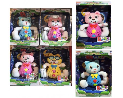 Музичний нічник проектор іграшка для малюків (5995)