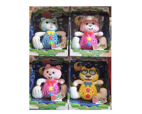 Музичний нічник проектор іграшка для малюків (5995)