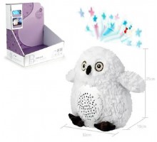 М'яка іграшка Ведмедик Музичний Нічник проектор (666-32)