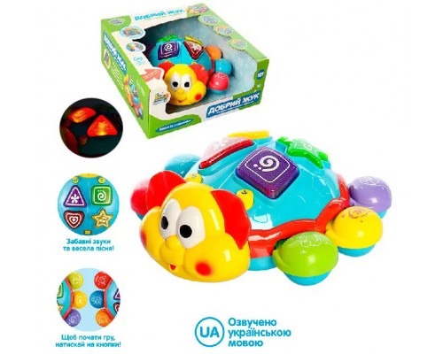 Добрый Жук Игрушка для малышей логика, танцует, звук, свет (7013)
