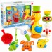 Игровой набор для ванной Уточка - мельница водопад и рыбалка (9602)