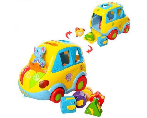Автошка музыкальная машинка сортер для малышей (9198)