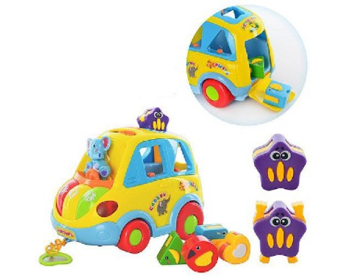 Автошка музыкальная машинка сортер для малышей (9198)