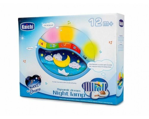 Дитячий музичний нічник Підвіска Зайчик на Місяці