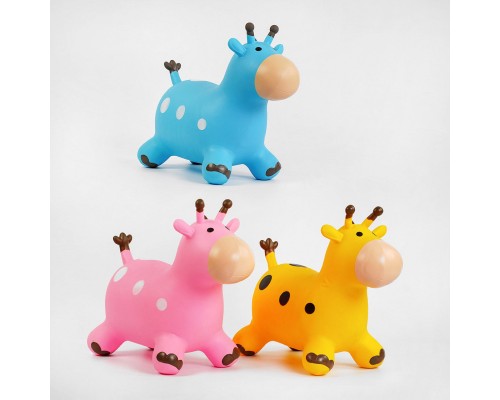 Игрушка Прыгун Жираф надувной (0063) 3 цвета