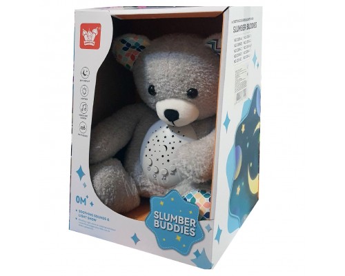 М'яка іграшка Ведмедик Музичний нічник з проектором