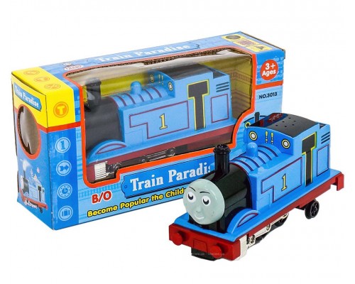 Паровозик Томас Игрушка для малышей со звуком и светом
