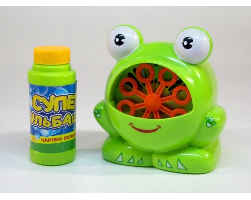 Установка з мильними бульбашками Жабеня Ква-бульки 21383