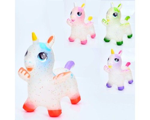 Стрибун надувний гумовий Єдиноріг поні (59403)