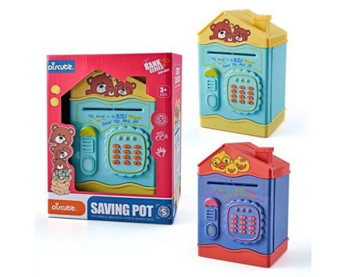 Іграшковий сейф Скарбничка Будиночок MK 4829