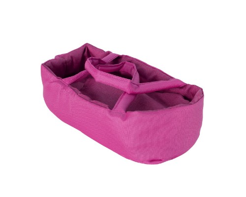 Коляска для ляльки із сумкою CARRELLO UNICO 9346 HOT PINK