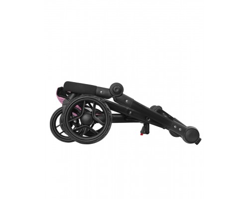 Коляска для кукол 2 в 1 Трансформер с сумкой Carrello Fortuna Hot Pink 9695