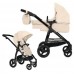 Коляска для кукол Трансформер 2 в 1 с сумкой Carrello Ultra CREAM 9696 Кремовая
