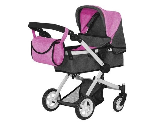 Іграшкова коляска Трансформер з сумкою 3 в 1 Melobo 9636 ROSE RED