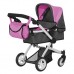 Іграшкова коляска Трансформер з сумкою 3 в 1 Melobo 9636 ROSE RED