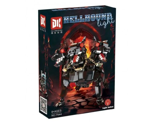 Конструктор Цербер - адская гончая 820 деталей, Подсветка (7044)