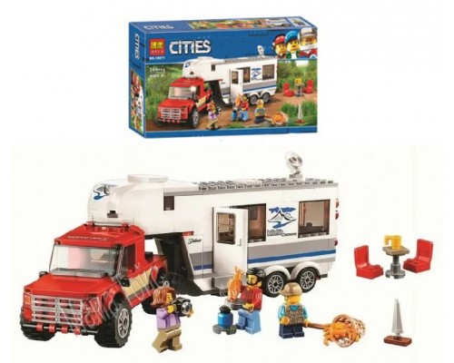 Конструктор автопричіп Будинок на колесах 360 деталей (10871)