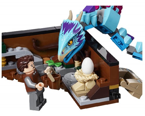 Конструктор Гарри Поттер, Чемодан Ньюта, 718 деталей (11009)