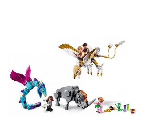 Конструктор Гарри Поттер, Чемодан Ньюта, 718 деталей (11009)