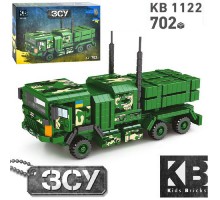 Конструктор військова машина Пускова установка ЗСУ 702 деталі (1122)