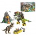 Конструктор Бой Тираннозавра и Робота-Динозавра 740 деталей Jurassic World (11337)