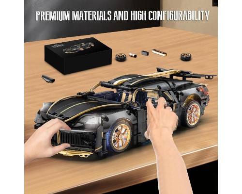 Конструктор Техніка машина Бугатті Bugatti Divo 1368 деталей (2020)