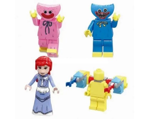 Конструктор Хагі Вагі та Кіссі Міссі 4 в 1 Poppy playtime 372 деталі (89201)