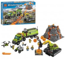 Конструктор Исследователи вулкана 860 деталей (10641)