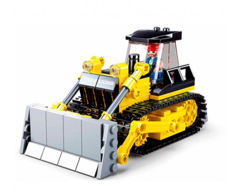 Конструктор Sluban Бульдозер 231 деталь (0802)
