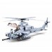 Конструктор Sluban Вертоліт Вайпер AH-1Z. 482 деталі (0838)