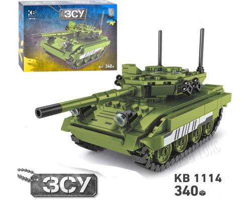 Конструктор Танк ЗСУ 340 деталей (1114)