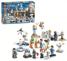 Конструктор с фигурками Космические исследования 293 детали (11384)