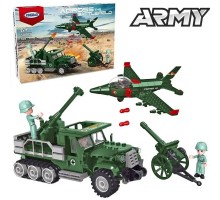 Конструктор військова техніка 423 деталі (50005)