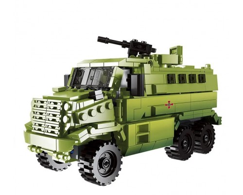 Конструктор військовий Броневик ЗСУ 481 деталь (06801)