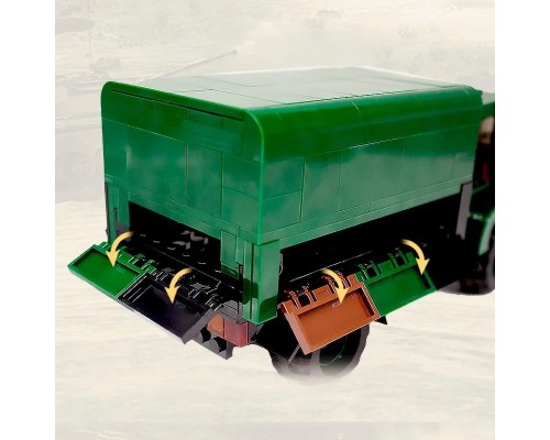 Конструктор військова Вантажівка 411 деталей (06044)