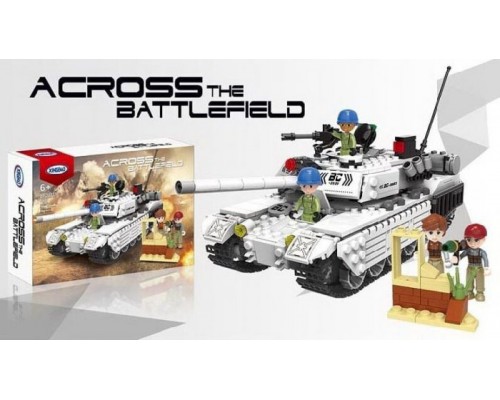 Конструктор військовий Танк 635 деталей (50019)